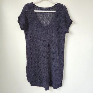 Peruvian Connection Crochet Beach Cover Up Dress Size Medium